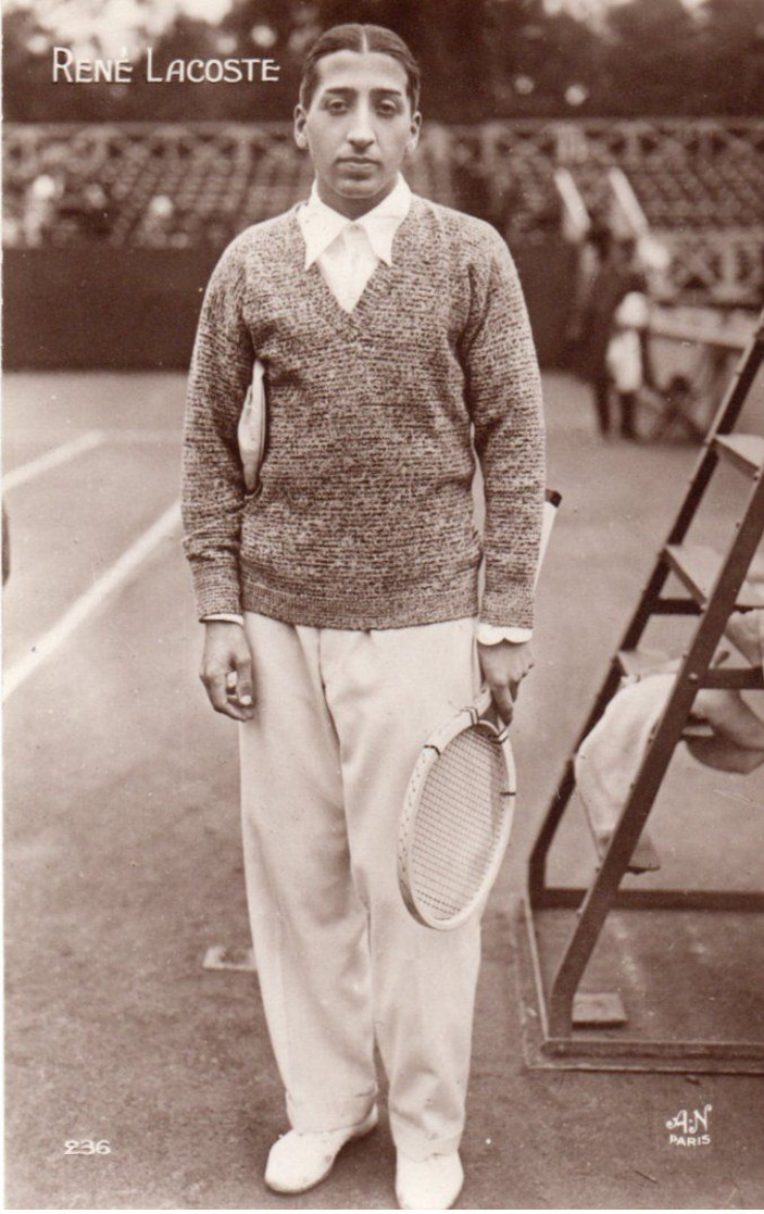 CPA ___René Lacoste , Champion De Tennis France - Tennis