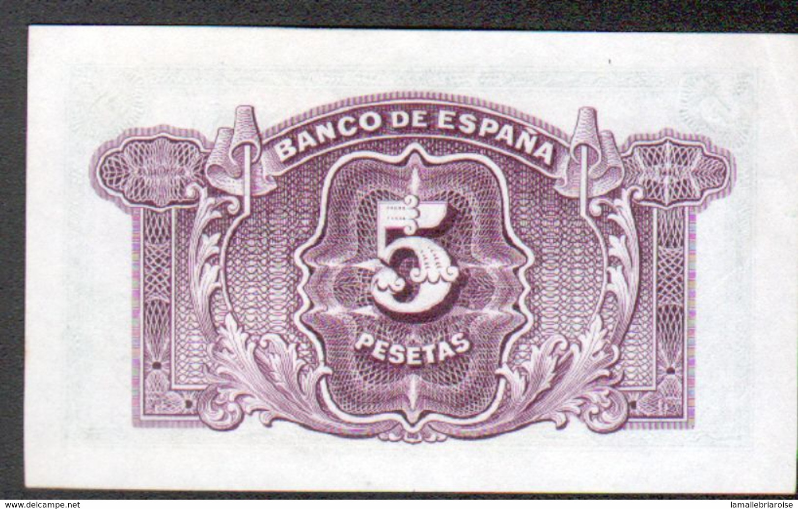 Espagne, Billet De 5 Pesetas 1935 - Altri & Non Classificati