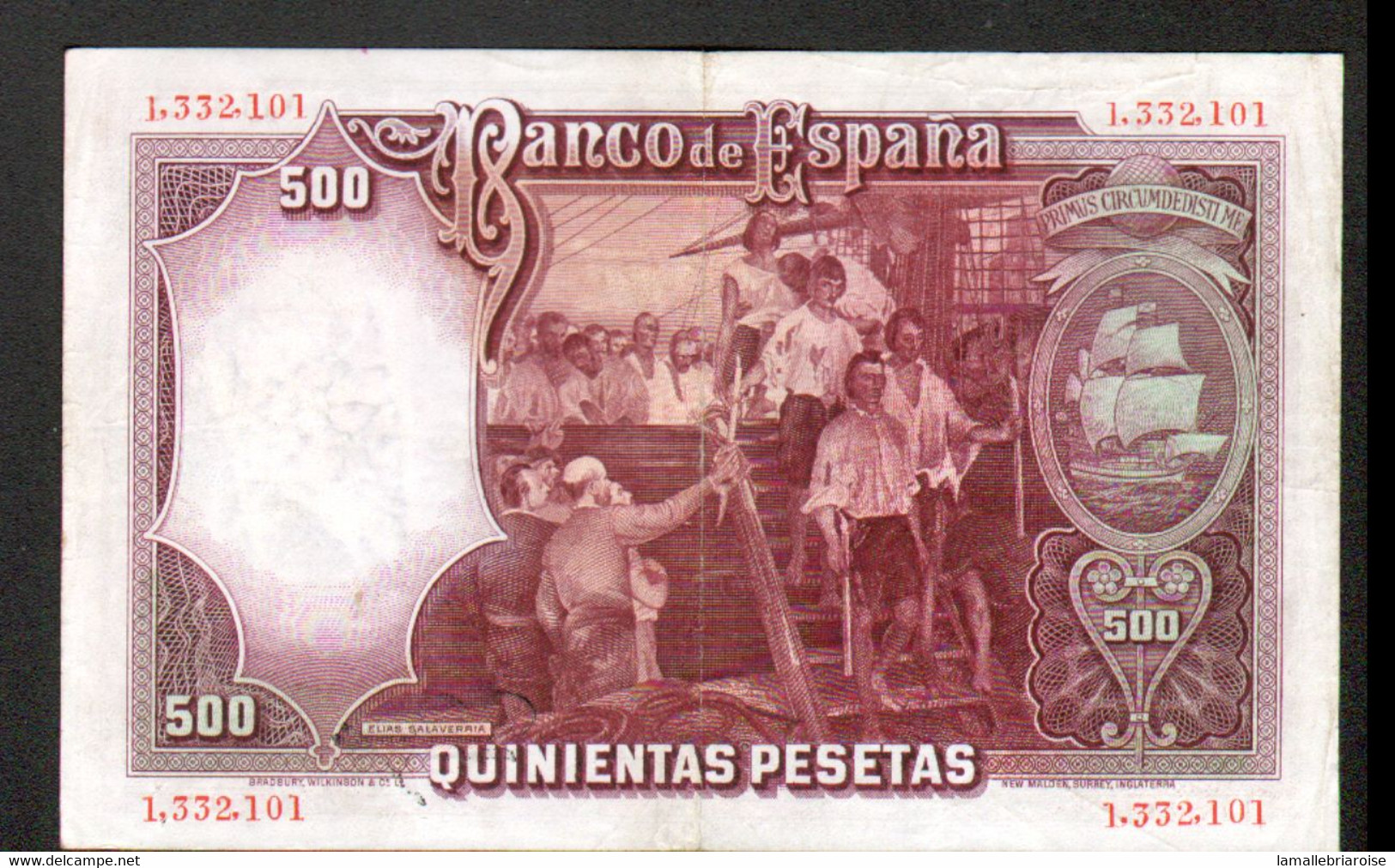 Espagne, Billet De 1000 Pesetas 1928 - 1000 Pesetas