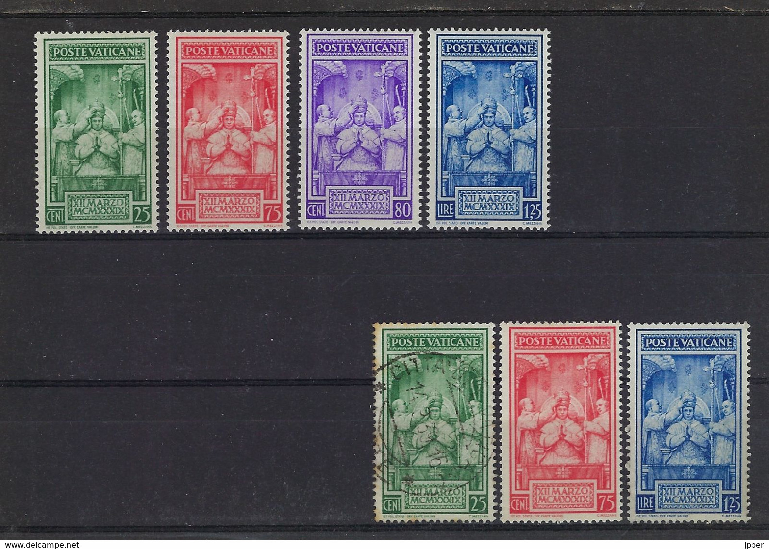 Vatican - Collection 62 Timbres - Pie XII - N° 86 à 94 + 112 à 127 + Exp.5 à 8 + Doubles -  **,* Et Obl. - Unused Stamps