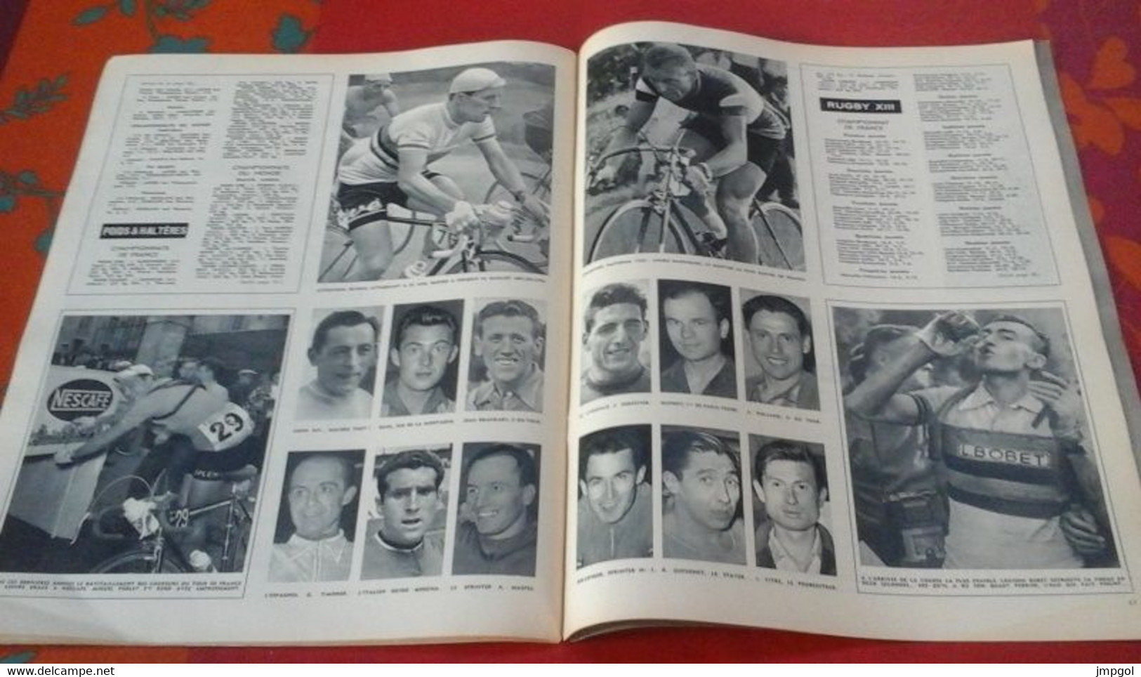 Miroir Des Sports N° Spécial Grands Événements Sportifs 1955 Tour De France Louison Bobet, Anquetil,Catastrophe Du Mans. - Sport