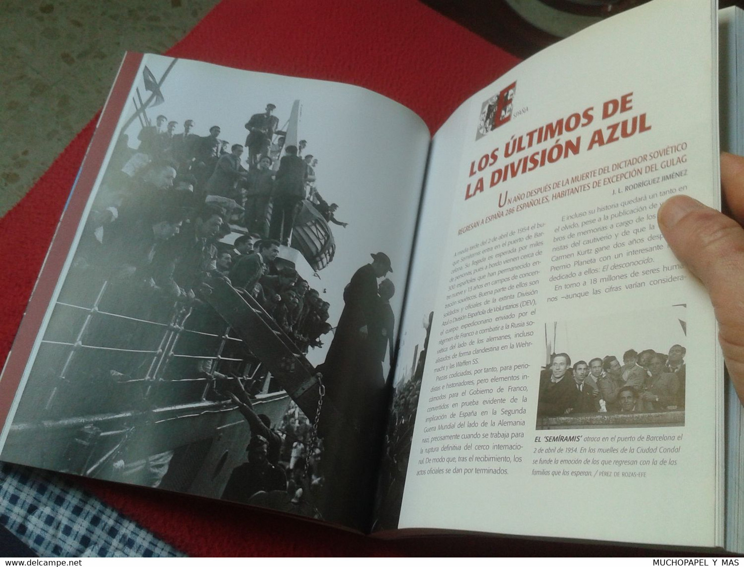 LIBRO FASCÍCULO Nº 14 BIBLIOTECA EL MUNDO FRANQUISMO AÑO A AÑO 1954 UN GRITO GIBRALTAR ESPAÑOL SPANISH HISTORY HISTORIA.