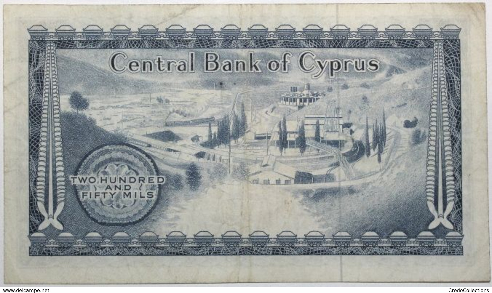 Chypre - 250 Mils - 1976 - PICK 41c.2 - TTB - Cyprus
