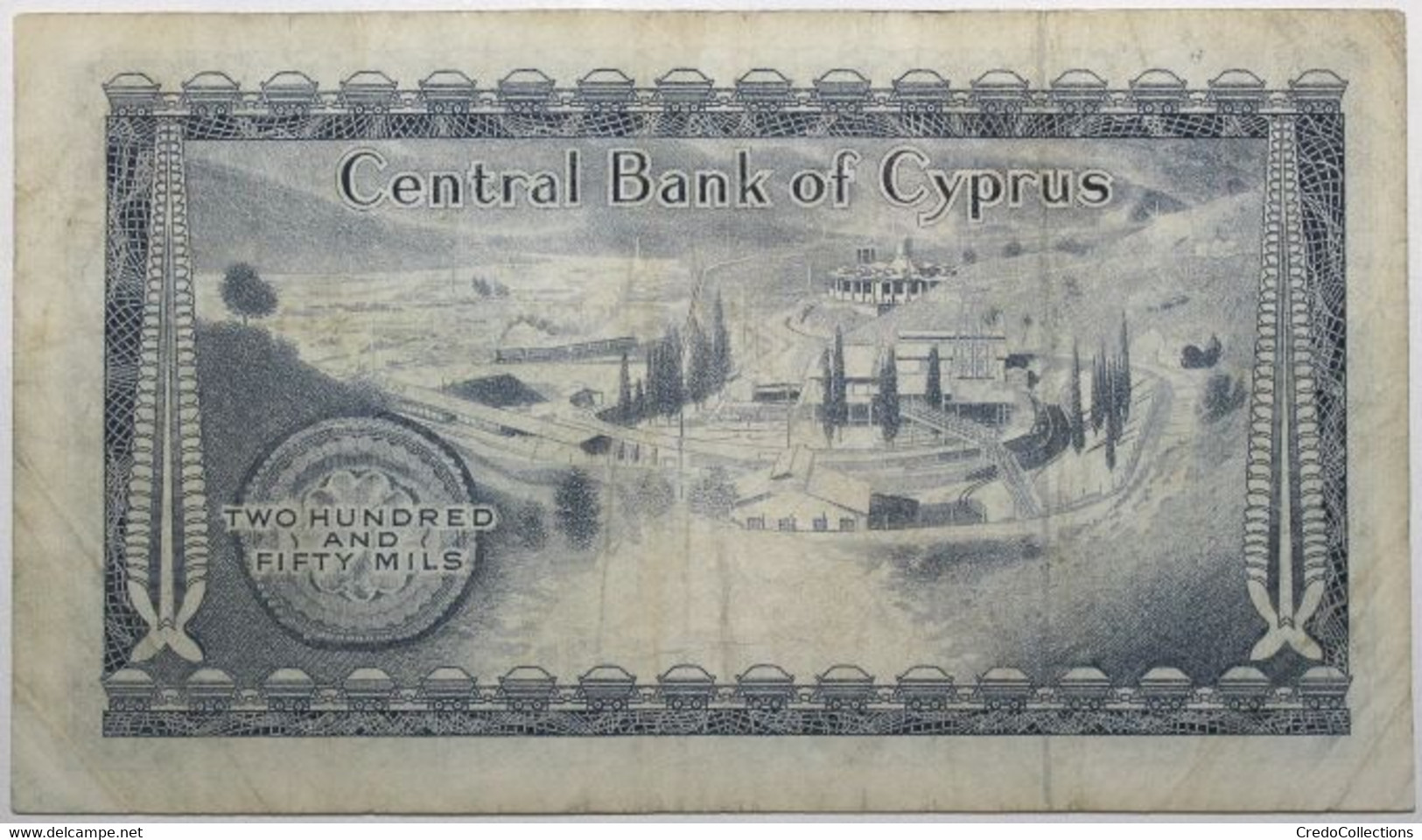 Chypre - 250 Mils - 1979 - PICK 41c.5 - TB+ - Cyprus