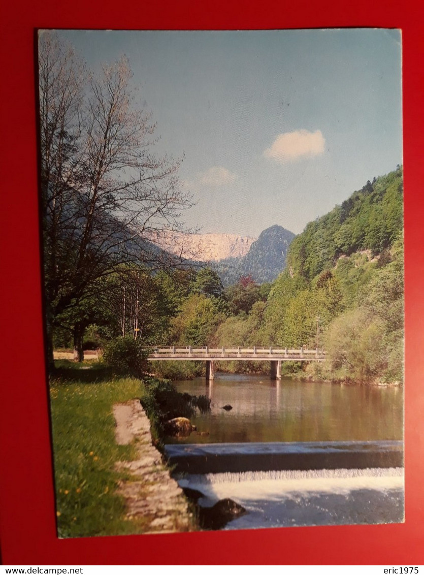 SUISSE SENTIERS DES GORGES DE L'AREUSE - Sent