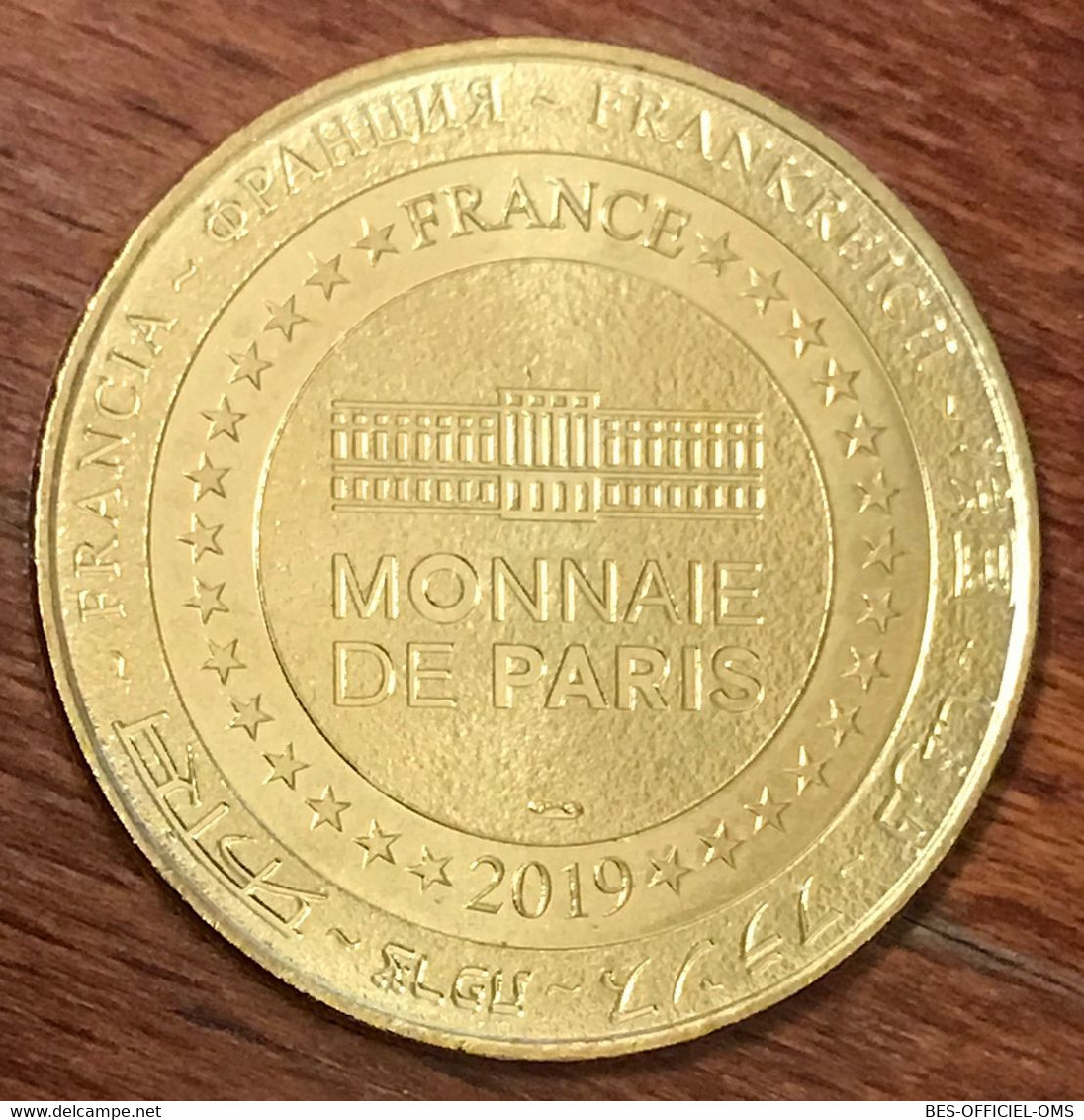 37 CHÂTEAU DE CHENONCEAU XVIe SIÈCLE MDP 2019 MEDAILLE SOUVENIR MONNAIE DE PARIS JETON TOURISTIQUE MEDALS COINS TOKENS - 2019