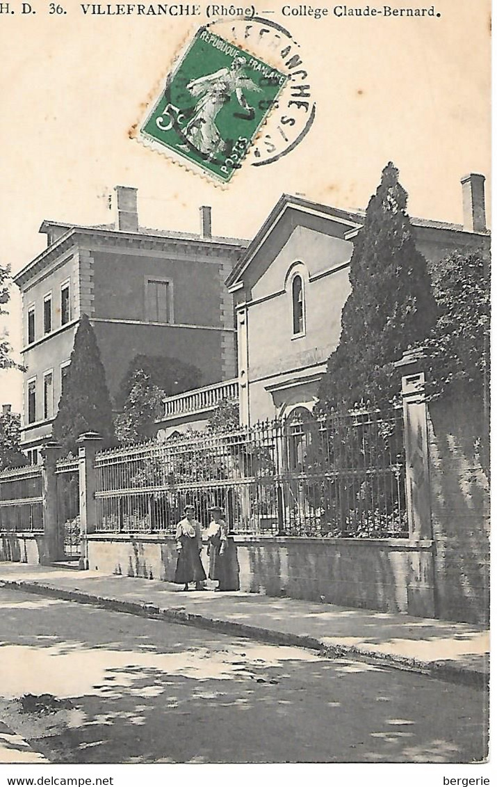 P/0       69    Villefranche Sur Saone    Le Collége Claude-bernard - Villefranche-sur-Saone