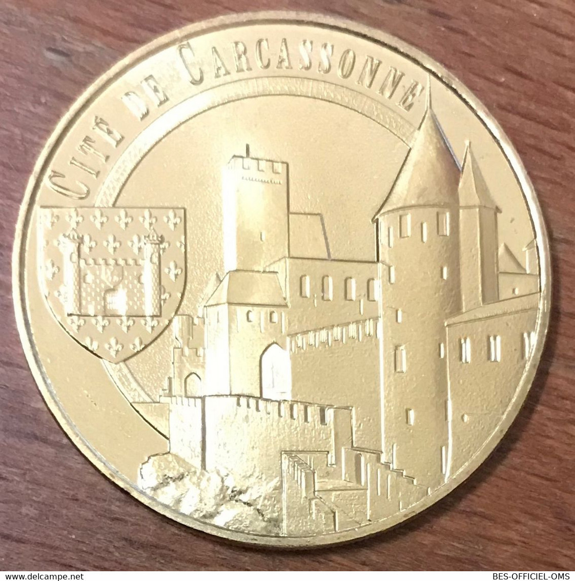 11 CITÉ DE CARCASSONNE LE BLASON MDP 2019 MÉDAILLE SOUVENIR MONNAIE DE PARIS JETON TOURISTIQUE MEDALS COINS TOKENS - 2019