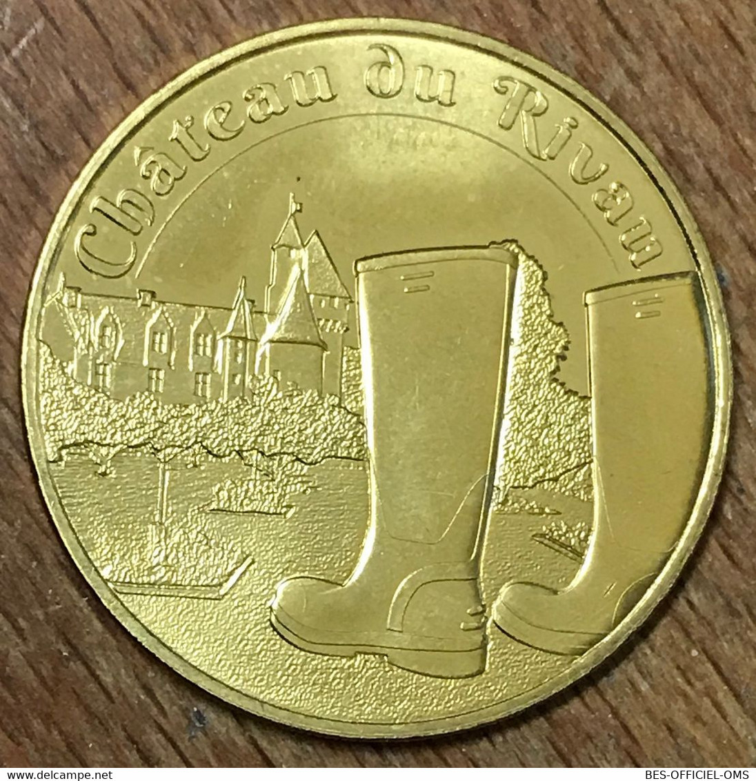 37 LÉMERÉ CHÂTEAU DU RIVAU MDP 2019 MEDAILLE SOUVENIR MONNAIE DE PARIS JETON TOURISTIQUE MEDALS COINS TOKENS - 2019