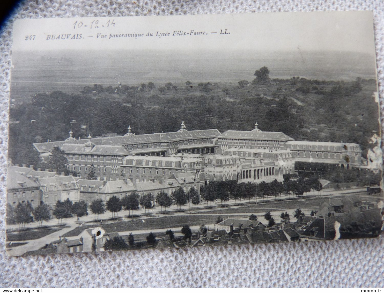 Eb1 - CPA - BEAUVAIS 60 VUE PANORAMIQUE DU LYCEE FELIX FAURE - EN L'ETAT - Beauvais