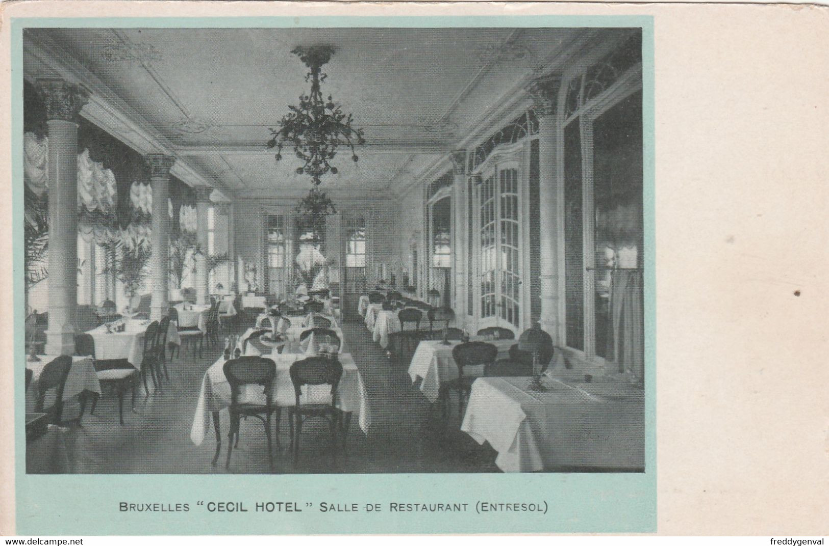 BRUXELLES CECIL HOTEL - Cafés, Hôtels, Restaurants