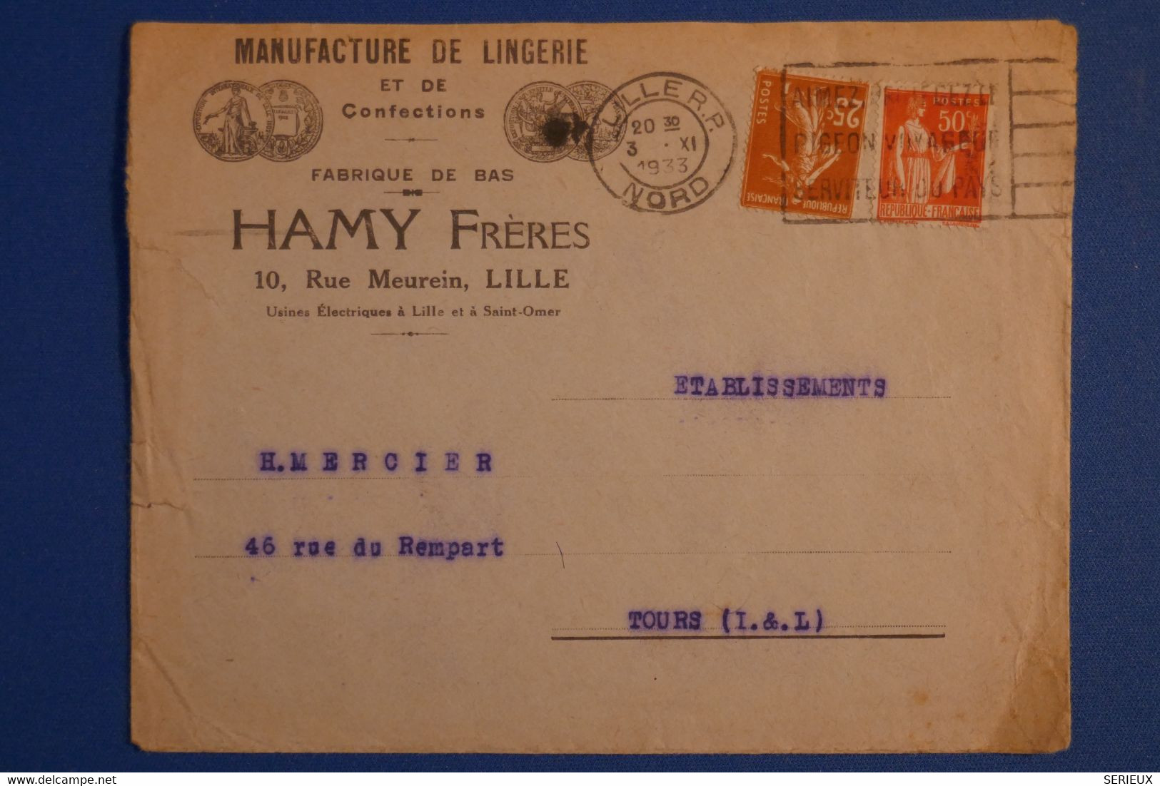 J23 MAROC BELLE LETTRE 1951 PAR AVION SKHIRATE PETIT BUREAU POUR PARIS FRANCE + RUE MORAND + AFFRANCH. INTERESSANT - Lettres & Documents