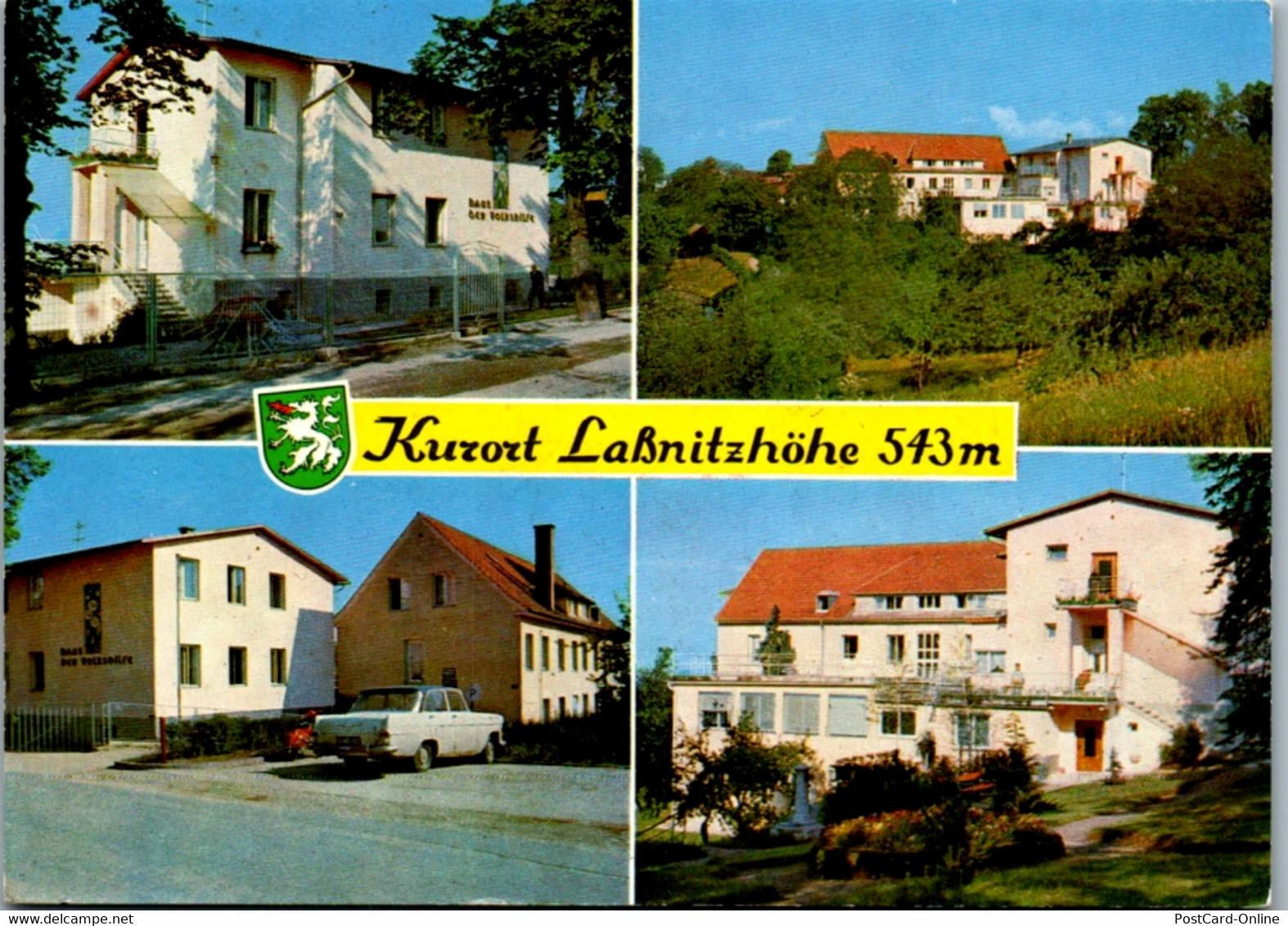 5148  - Steiermark , Laßnitzhöhe , Erholungsheim Volkshilfe - Gelaufen 1981 - Lassnitzhöne