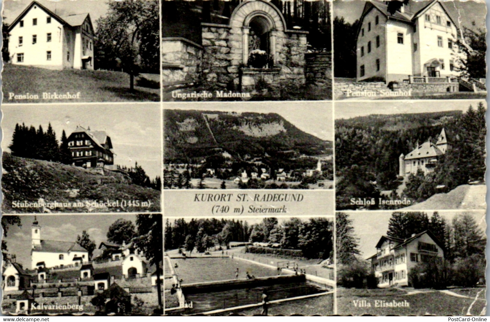 5154  - Steiermark , St. Radegund , Mehrbildkarte - Gelaufen 1963 - St. Radegund