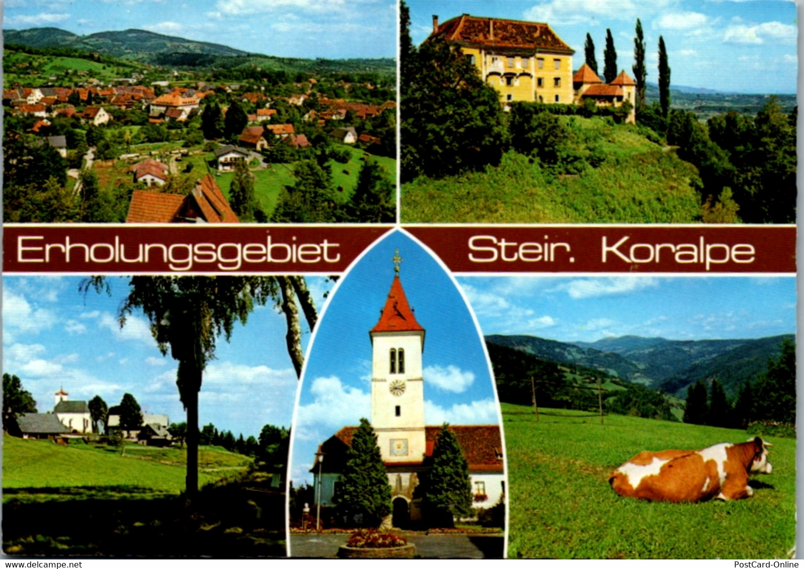 5158  - Steiermark , Koralpe , Schwanberg , Schloß Limberg , St. Anna Bei Garanas , St. Peter  - Nicht Gelaufen - Deutschlandsberg
