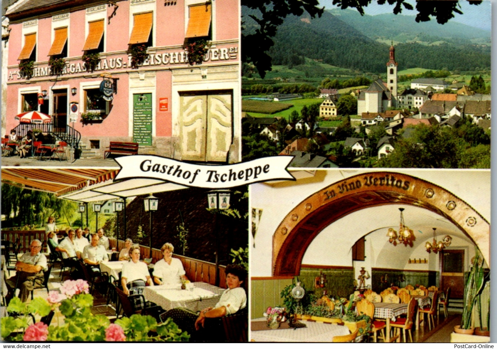 5162  - Steiermark , Leutschach , Gasthof Pension Zur Post , Werner Tscheppe - Nicht Gelaufen - Leibnitz