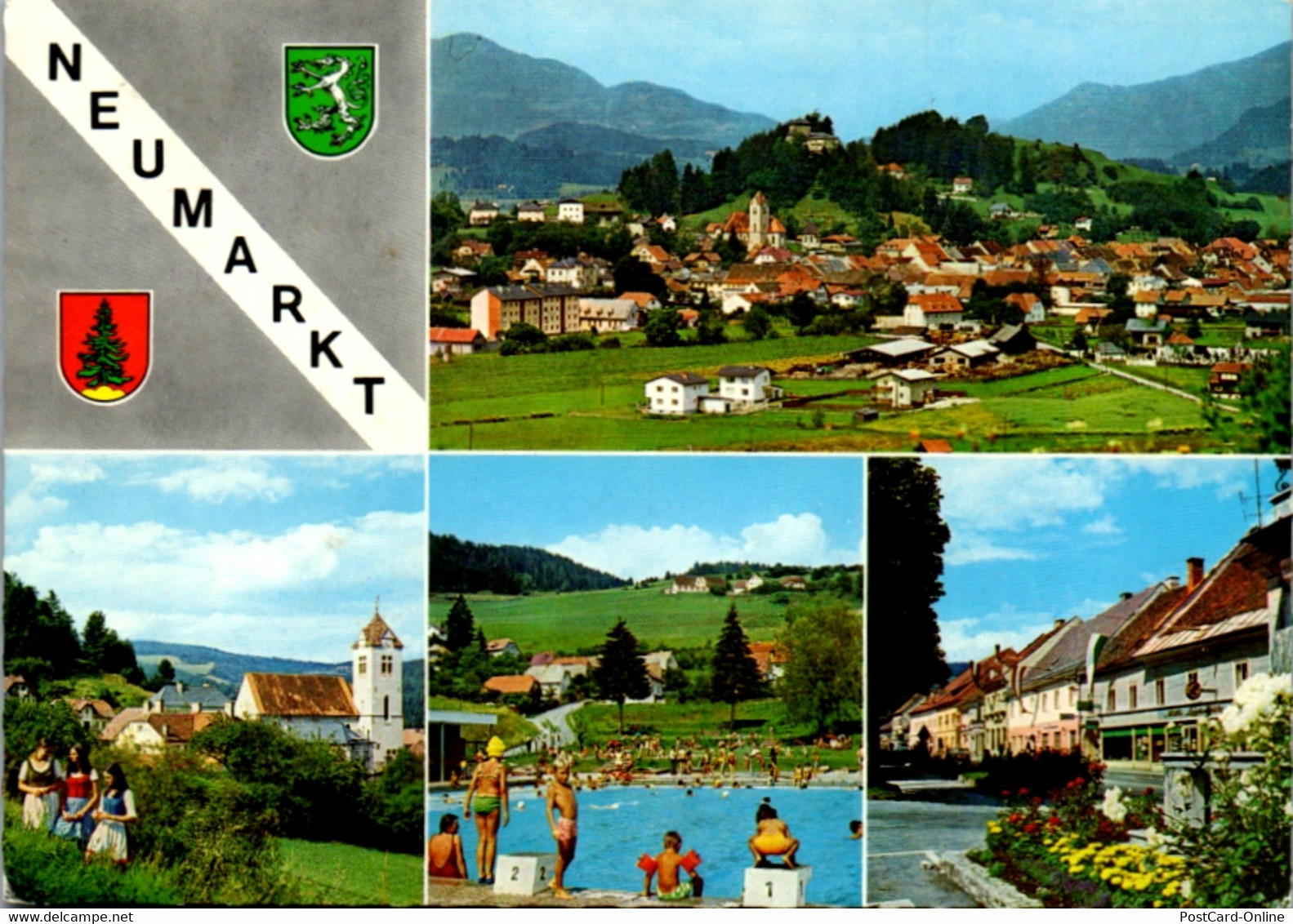 5164  - Steiermark , Neumarkt , Mehrbildkarte - Gelaufen - Neumarkt