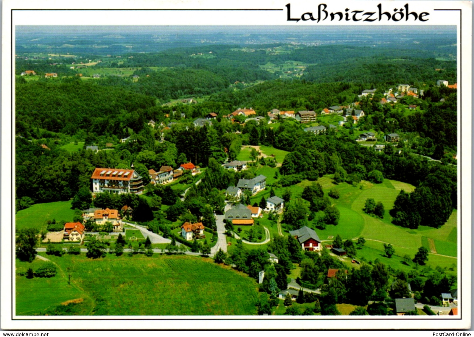 5232  - Steiermark , Laßnitzhöhe , Panorama - Gelaufen 1992 - Lassnitzhöne