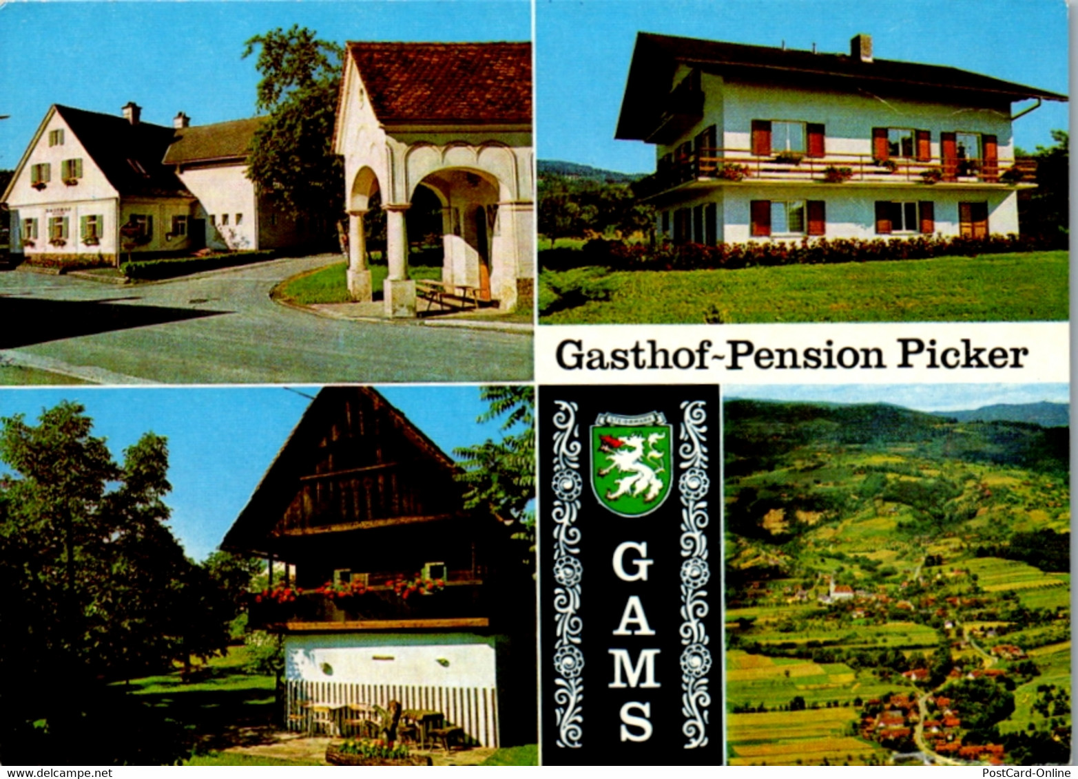 5234  - Steiermark , Gams Ob Frauental , Gasthof Pension Picker - Gelaufen - Bad Gams