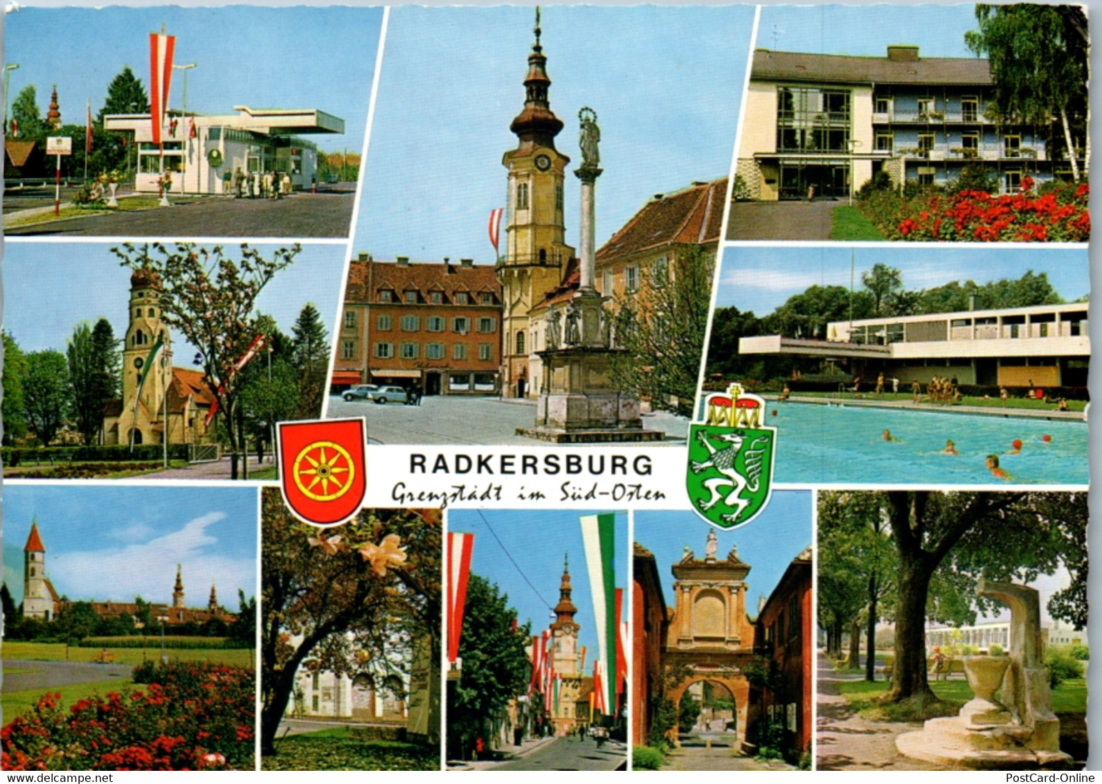 5257  - Steiermark , Radkersburg , Mehrbildkarte - Gelaufen 1972 - Bad Radkersburg