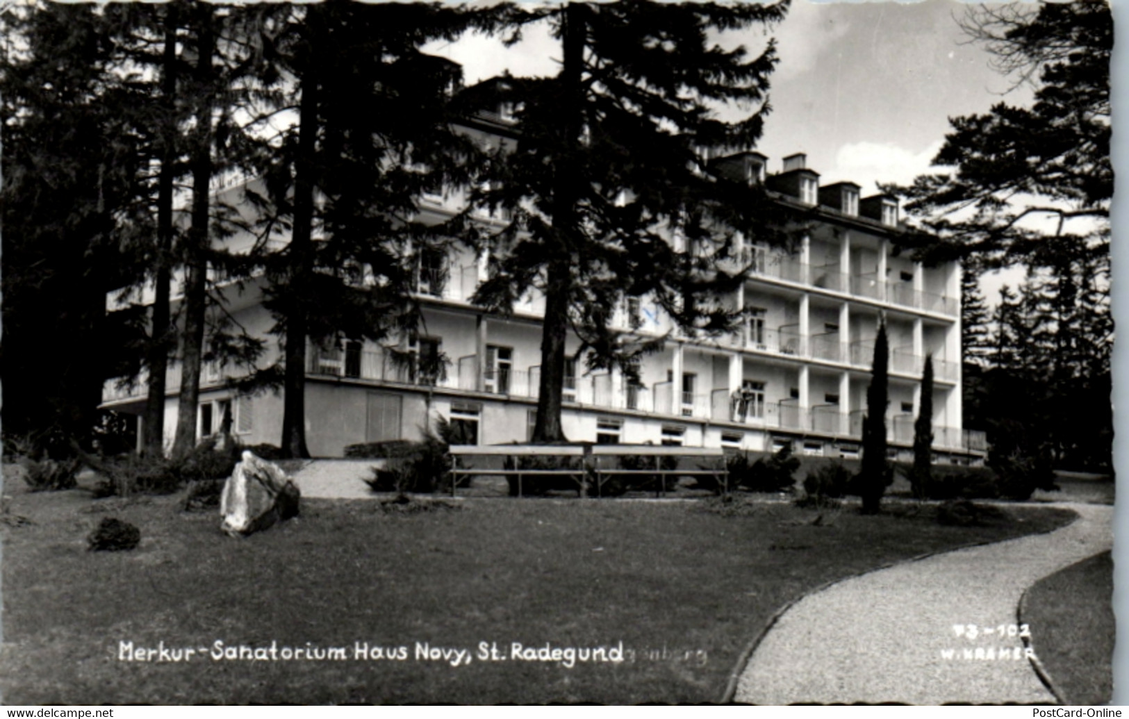 5270  - Steiermark , St. Radegund , Merkur Sanatorium Haus Novy - Gelaufen 1966 - St. Radegund