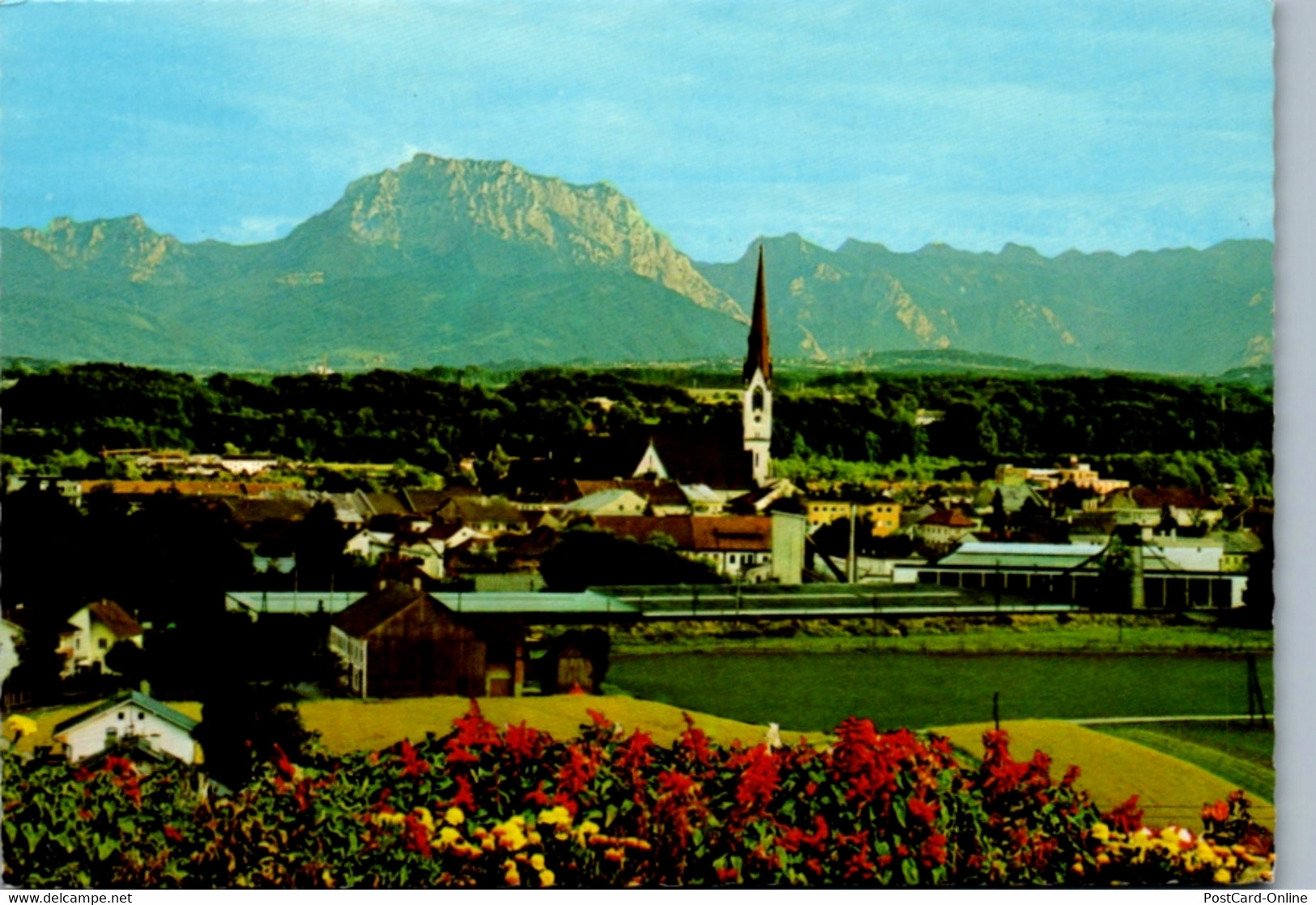 5378  - Oberösterreich , Schwanenstadt Mit Traunstein - Gelaufen 1981 - Vöcklabruck