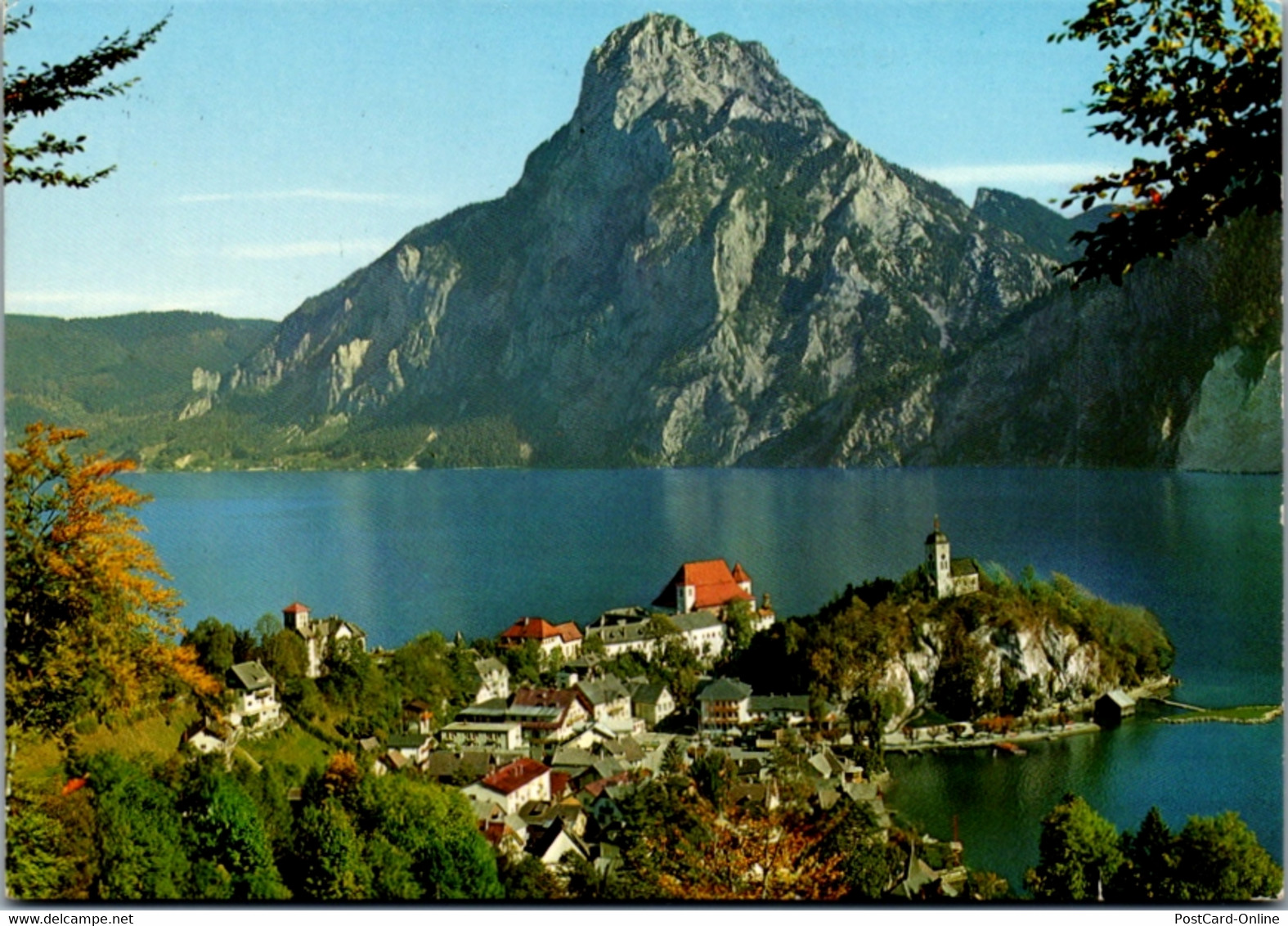 5398  - Oberösterreich , Traunkirchen Am Traunsee - Gelaufen 1977 - Traun