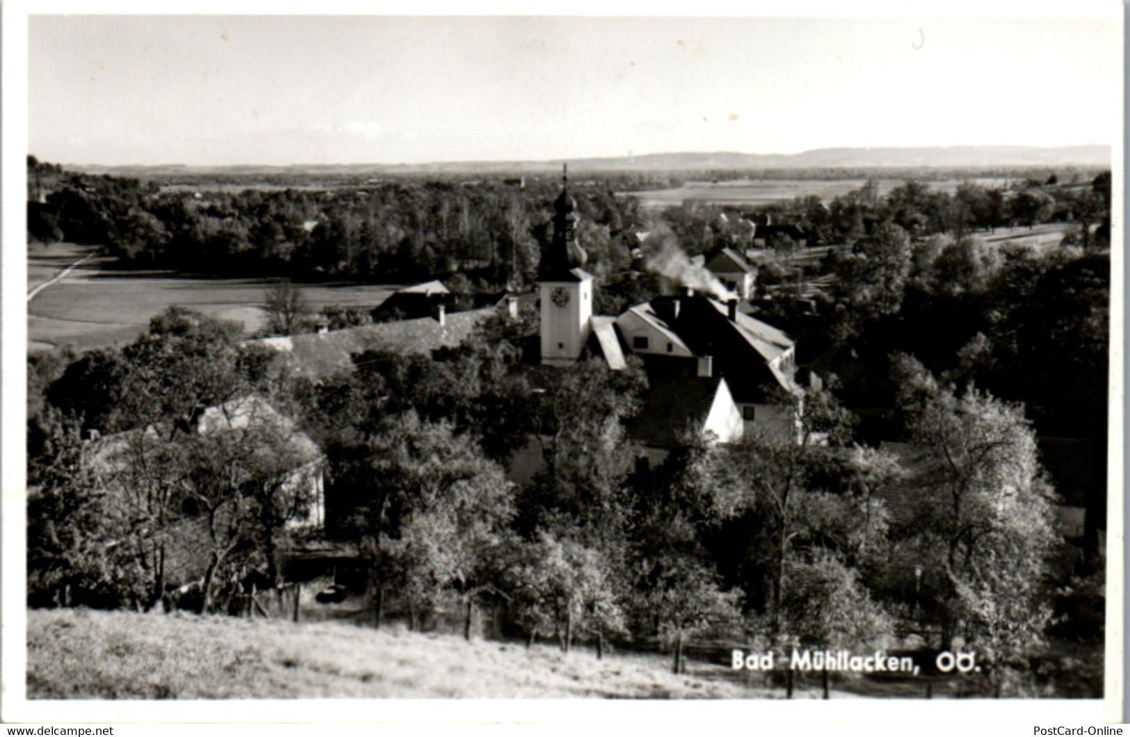 5426  - Oberösterreich , Bad Mühllacken , Panorama - Gelaufen 1964 - Linz Urfahr