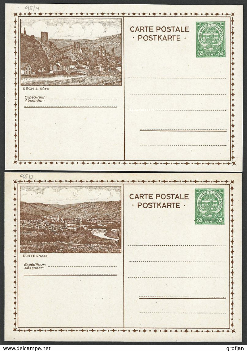 Carte Correspondance - Korrespondenzkarte - Entier Postal - Stationery - No. 95.1 - 95.6 Neuf - Service