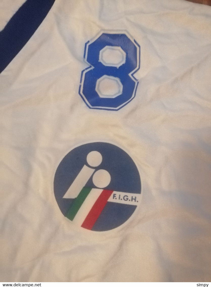 Match Worn Jersey ITALY ITALIA Handball National Team - Handball