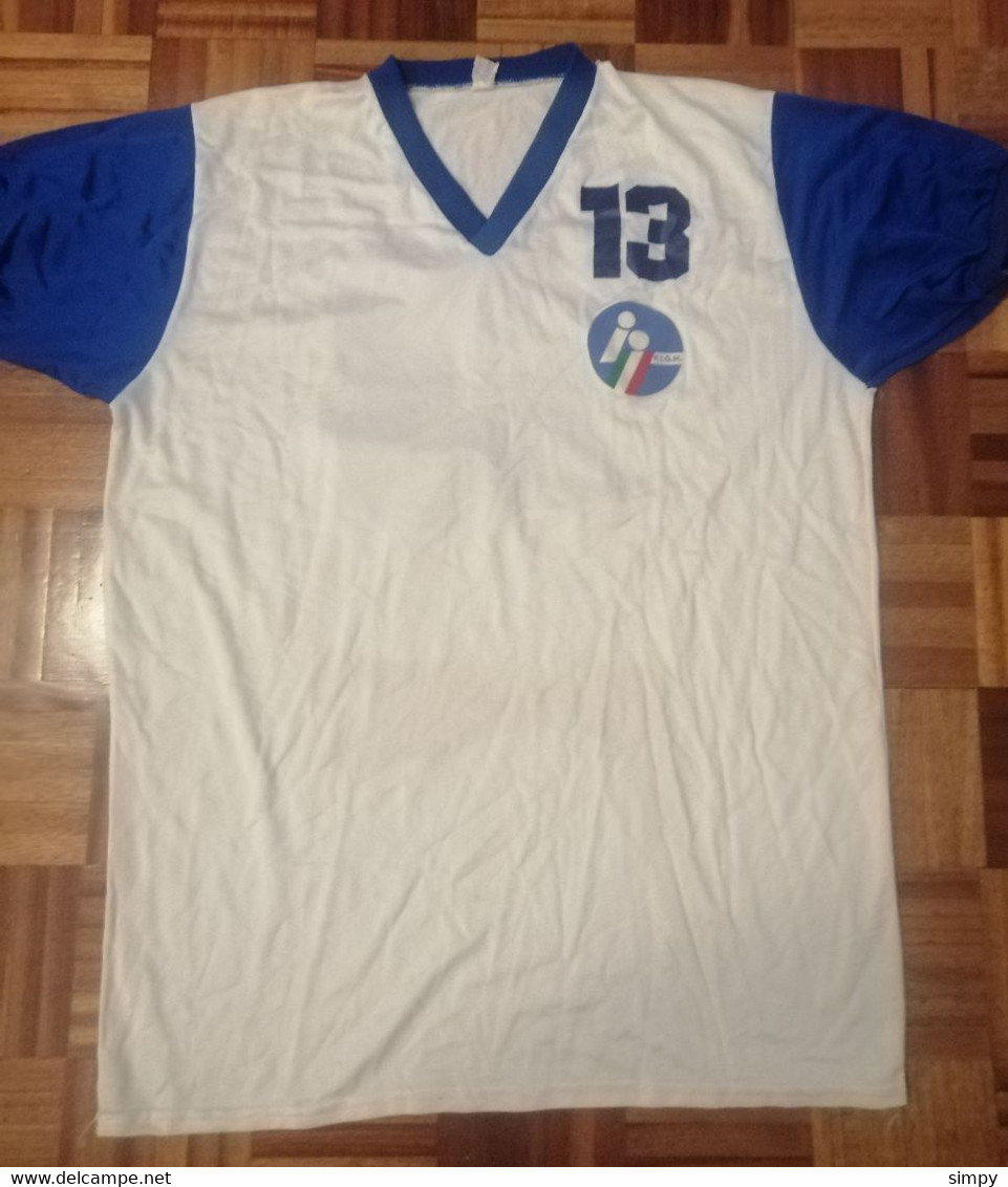 Match Worn Jersey ITALY ITALIA Handball National Team - Palla A Mano