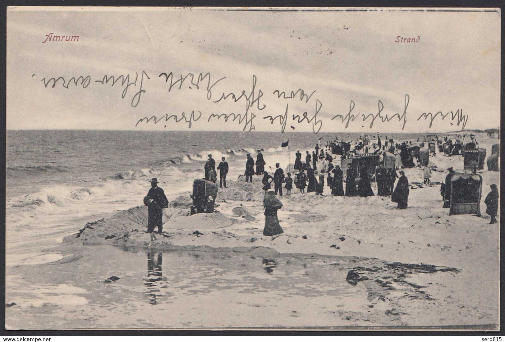 AK Amrum Am Strand Von 1923   (21586 - Otros & Sin Clasificación