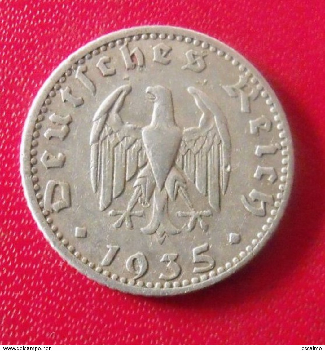 Allemagne Deutschland.  50 Pfennig, 1935 Alu - Other & Unclassified