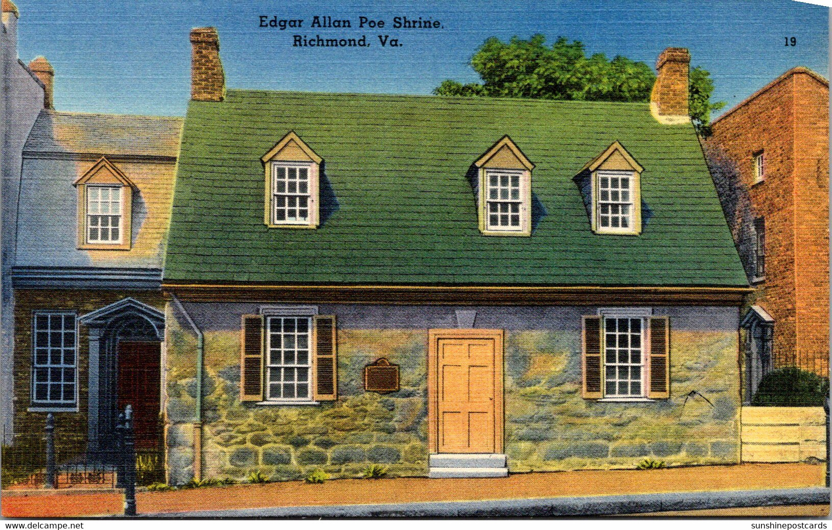 Virginia Richmond Edgar Allen Poe Shrine - Richmond