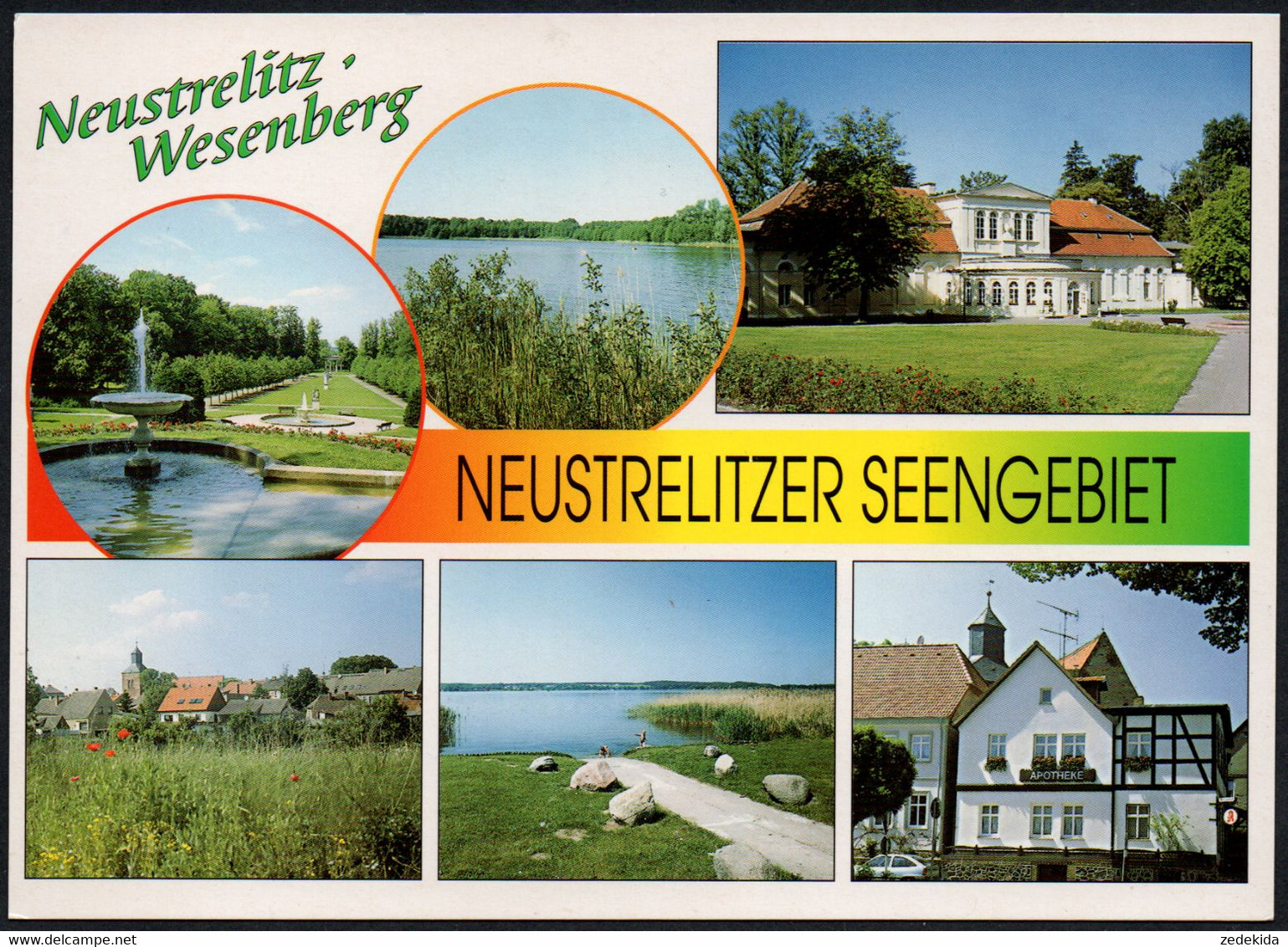 E7895 - TOP Neustrelitz Wesenberg - Bild Und Heimat Reichenbach Qualitätskarte - Neustrelitz