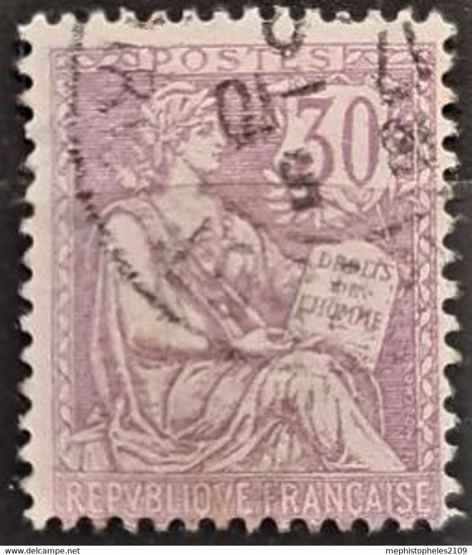 FRANCE 1902 - Canceled - YT 128 - 30c - 1900-02 Mouchon