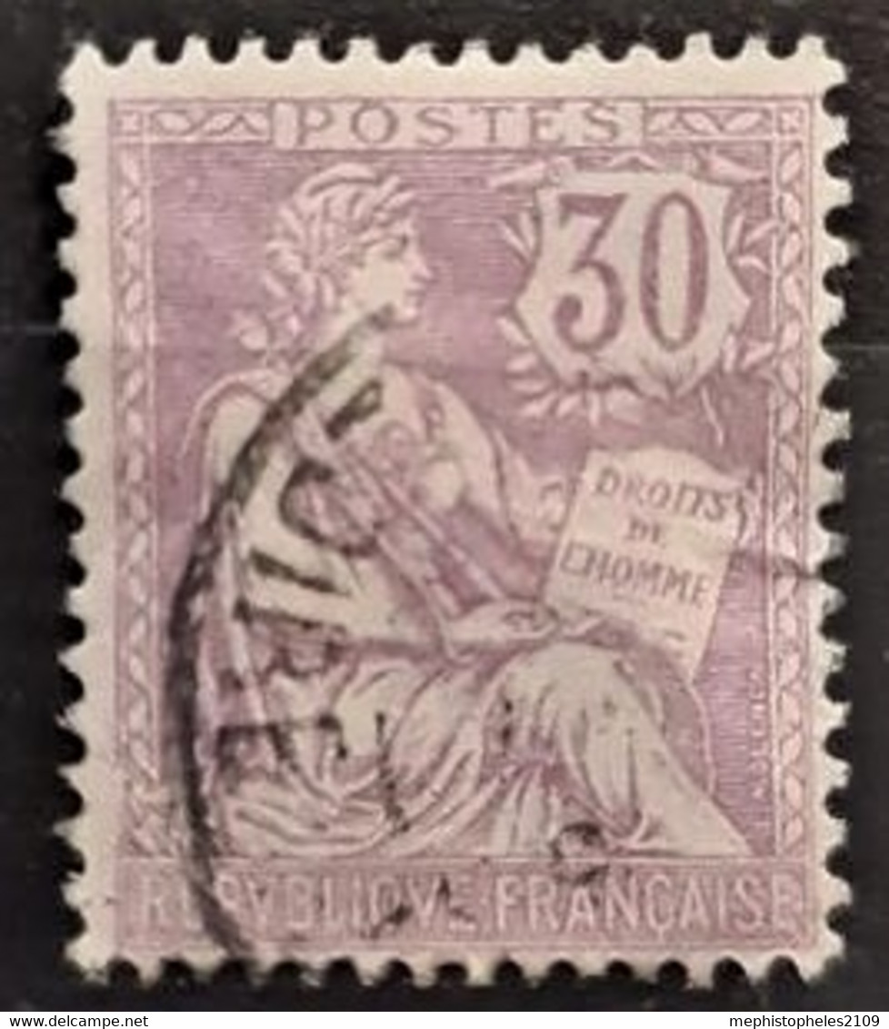 FRANCE 1902 - Canceled - YT 128 - 30c - 1900-02 Mouchon