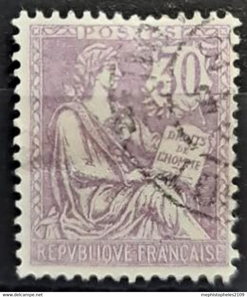 FRANCE 1902 - Canceled - YT 128 - 30c - 1900-02 Mouchon