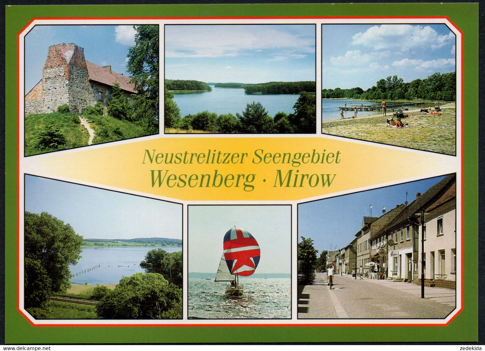 E7840 - TOP Neustrelitz Wesenberg Mirow - Bild Und Heimat Reichenbach Qualitätskarte - Neustrelitz