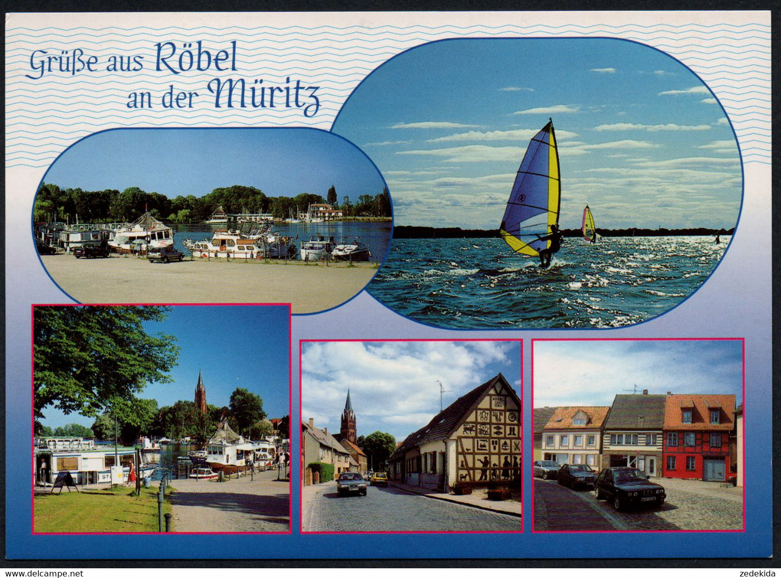 B7070 - TOP Röbel Müritz - Bild Und Heimat Reichenbach Qualitätskarte - Roebel