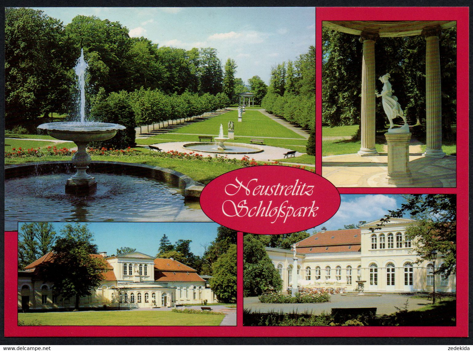 A8139 - TOP Neustrelitz Schloß - Bild Und Heimat Reichenbach Qualitätskarte - Neustrelitz