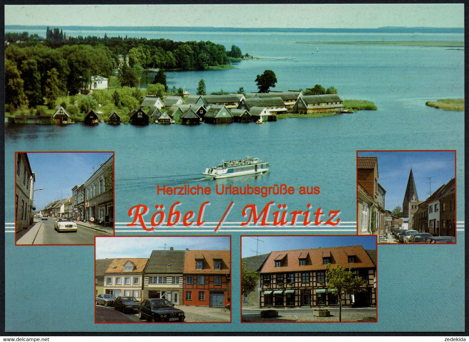 E7902 - TOP Röbel Müritz - Bild Und Heimat Reichenbach Qualitätskarte - Röbel