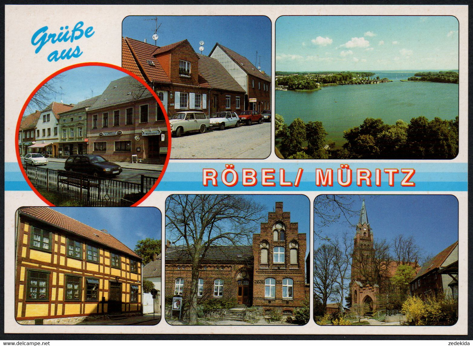 E7903 - TOP Röbel Müritz - Bild Und Heimat Reichenbach Qualitätskarte - Roebel