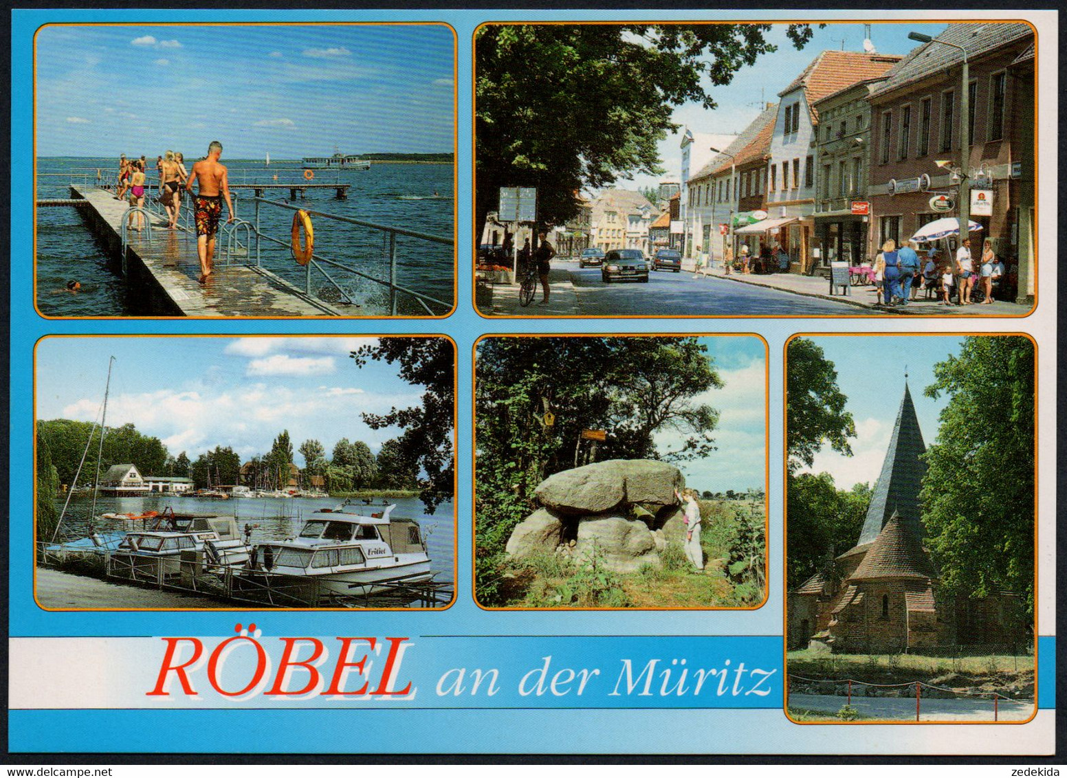 E7914 - TOP Röbel - Bild Und Heimat Reichenbach Qualitätskarte - Röbel