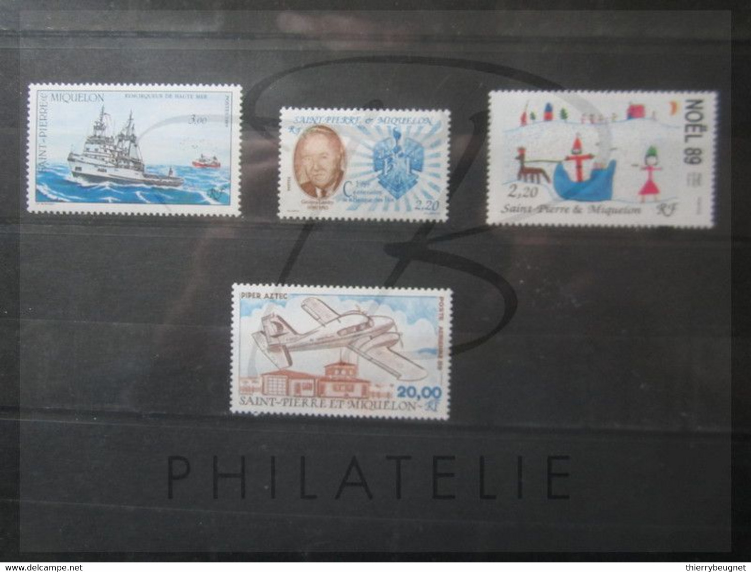 VEND BEAUX TIMBRES DE S.P.M. , ANNEE 1989 + PA , XX !!! (b) - Full Years