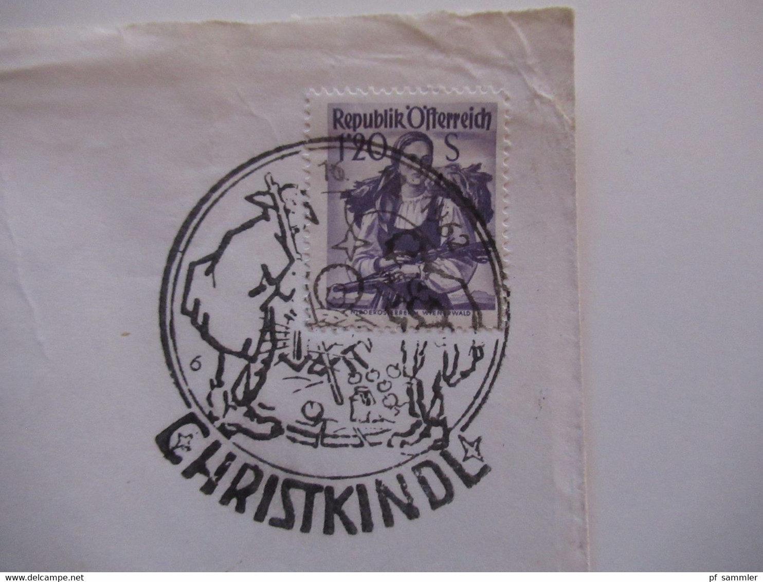 Österreich 1958 - 1993 Jahre Sonderbelege / Sonderstempel Christkindl Auch 4x Leitzettel über Christkindl Insg. 9 Belege - Navidad