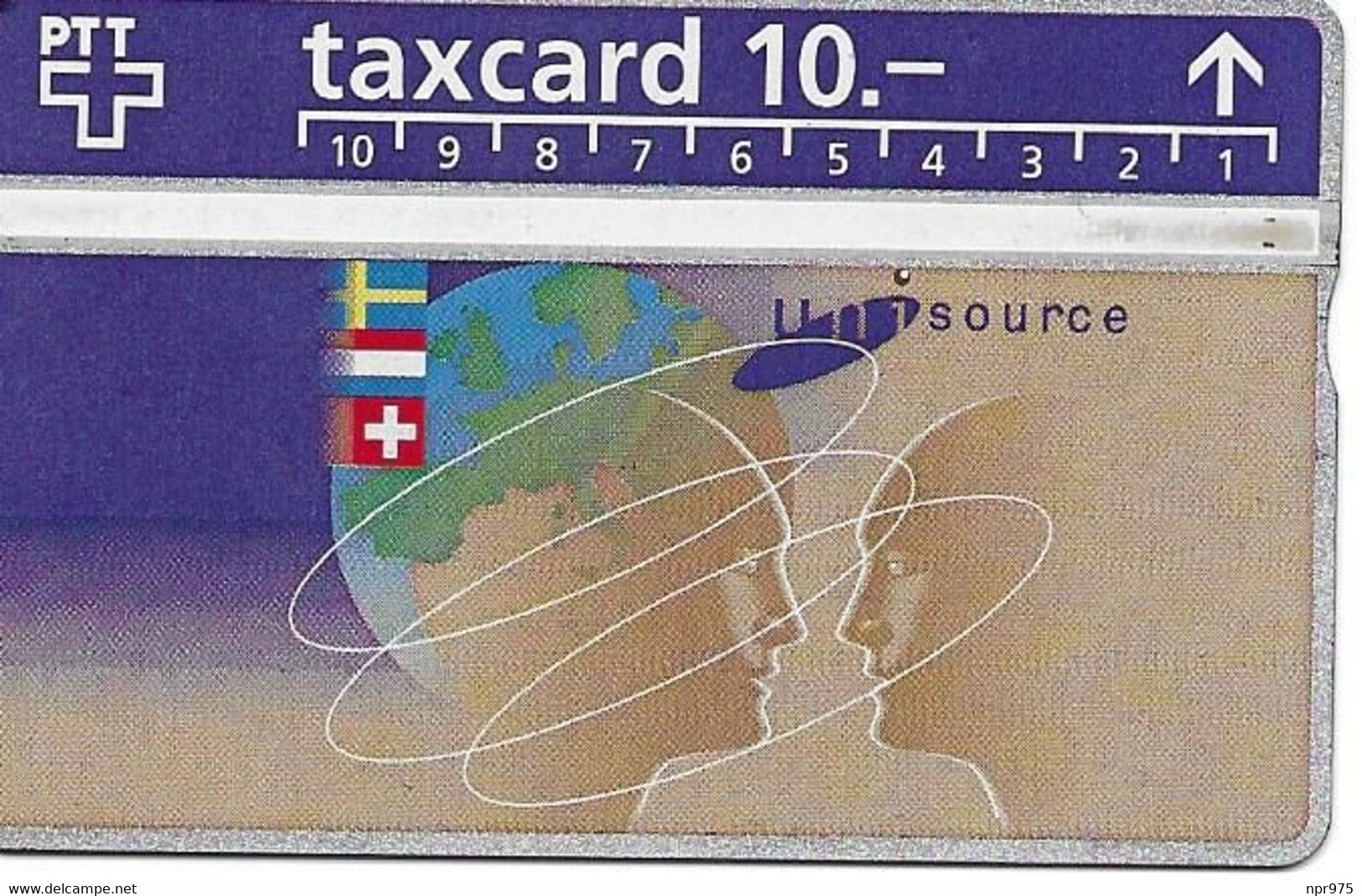 Telecard   Taxe Card 10  Le Monde - Espace