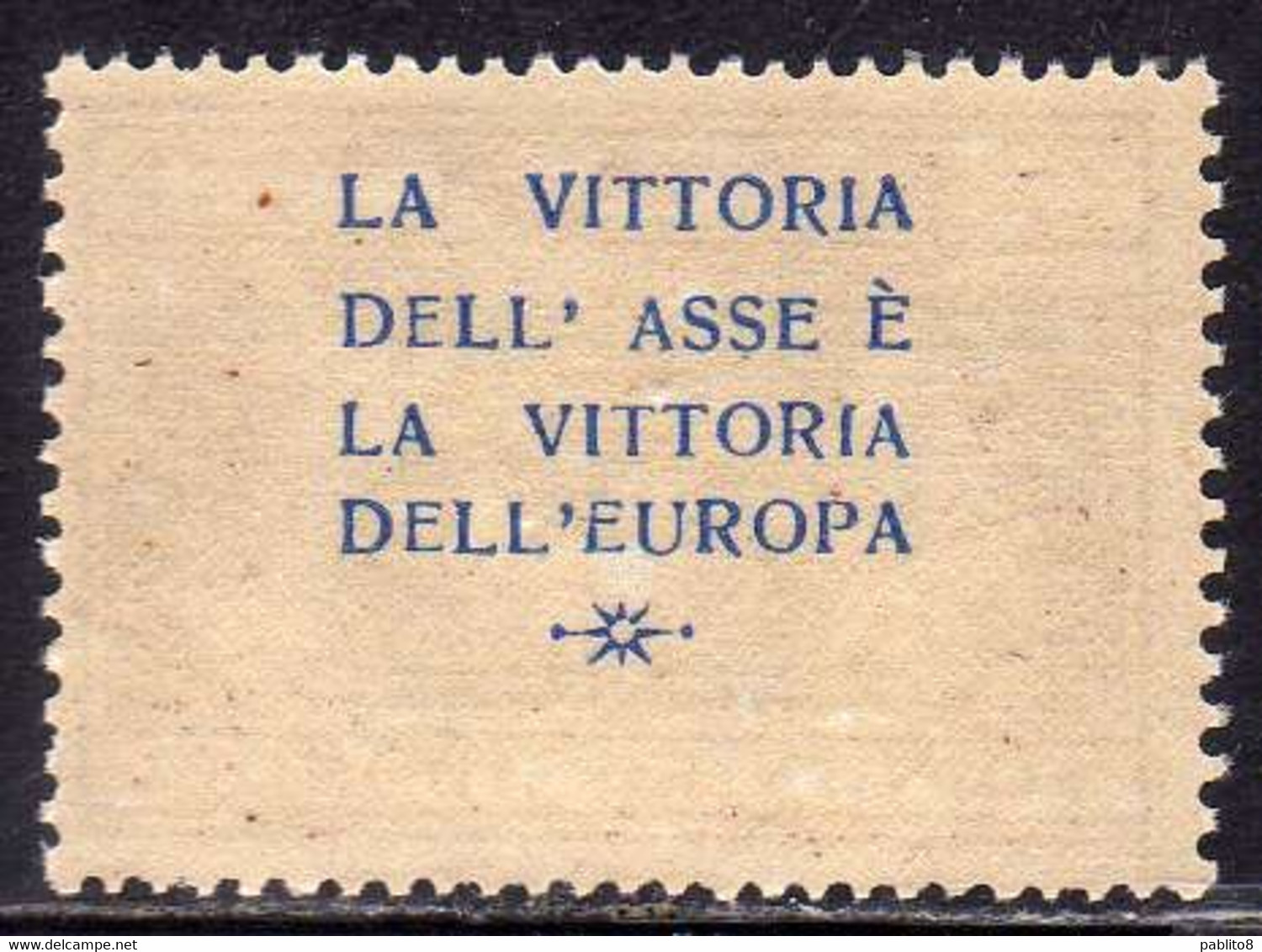 PAXO PREVIDENZA SOCIALE OCCUPAZIONE MILITARE ITALIANA ITALIAN MILITARY OCCUPATION LIRE 10 10l MNH - Autres & Non Classés