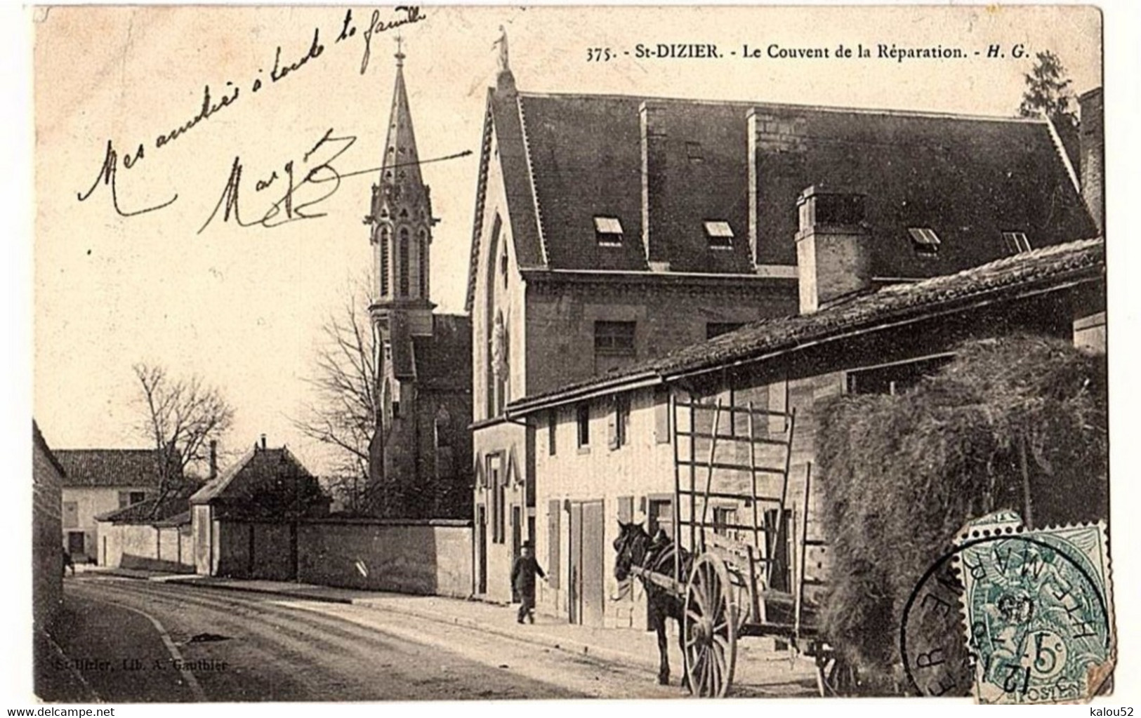 SAINT DIZIER  /      LE COUVENT DE LA REPARATION - Saint Dizier