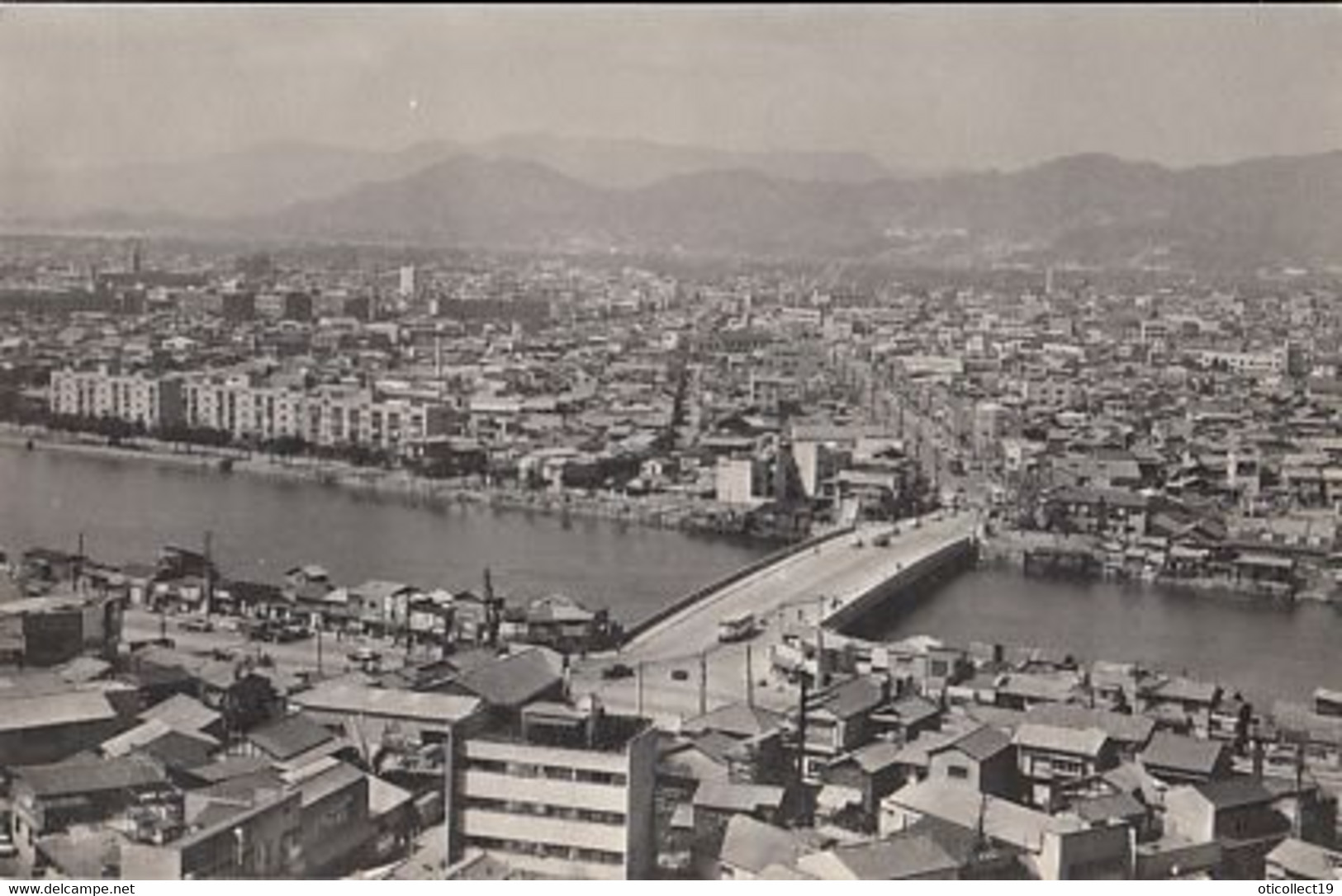 HIROSHIMA- TOWN PANORAMA, BRIDGE, CAR, BUSS - Hiroshima